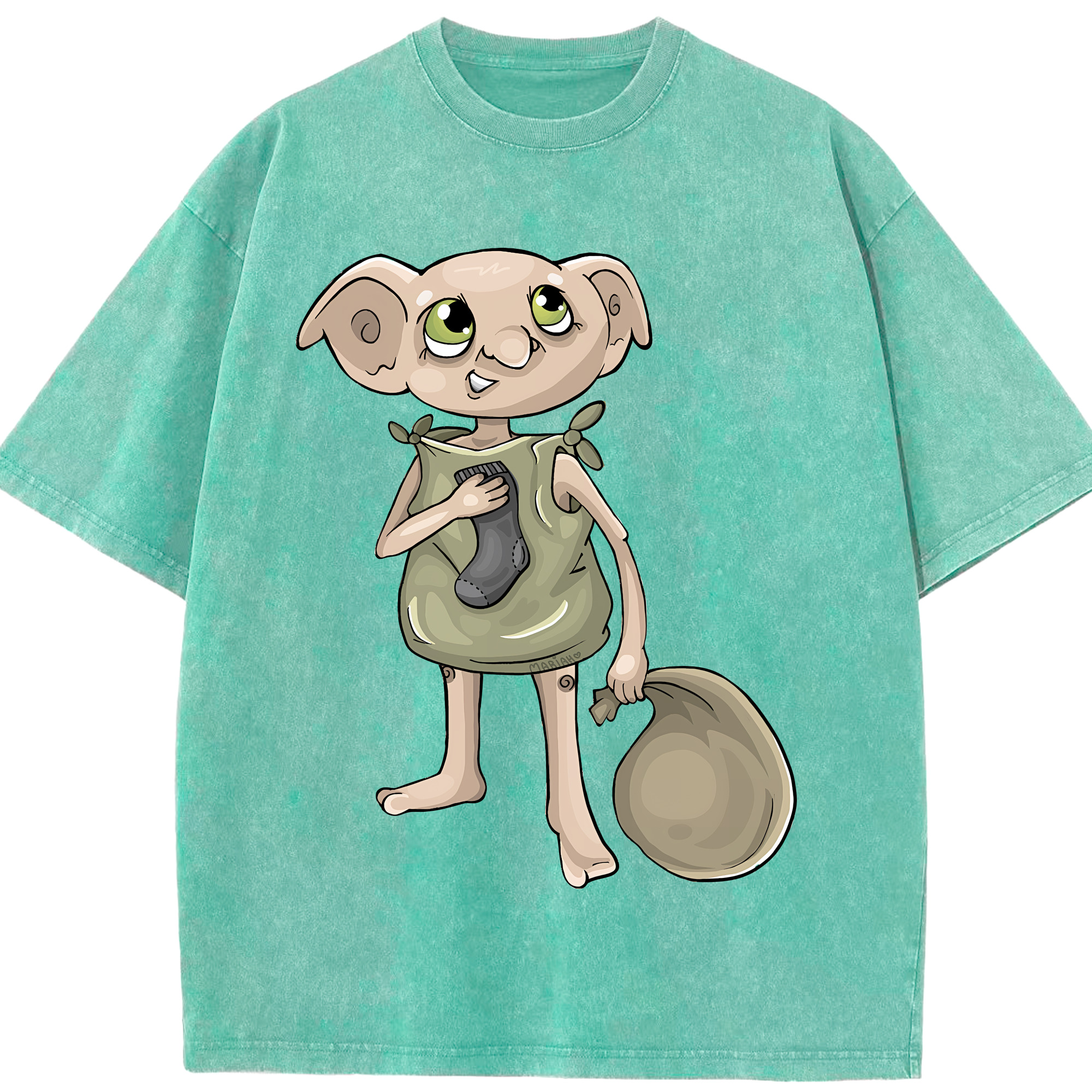 （画像用） Harry Potter ハリー・ポッターシリーズ 綿100% ヴィンテージ風 半袖Tシャツ（フロントプリント）